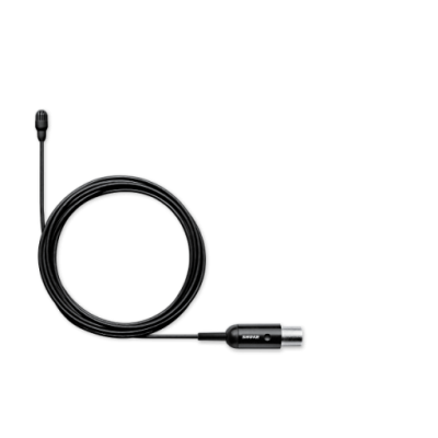 SHURE TL47B/O-MTQG Петличный микрофон конденсаторный всенаправленный, черный