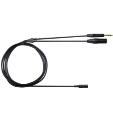 SHURE BCASCA-NXLR3QI Кабель для наушников с разъёмами BCASCA/XLR+6,3 мм Jack Neutrik  для гарнитур BRH440M, BRH441M и BRH50M, 2,3 м