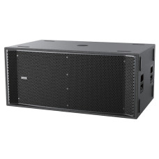 Audiocenter PRO-S5218A активный 2 x 18" сабвуфер прямого излучения серии PRO-S5 с DSP, усилитель класса D, пиковая мощность 6000 Вт