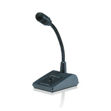 Carol MUD-546 Настольный  динамический однонаправленный  микрофон типа Gooseneck, 80-12000Гц, "гусиная шея" 36,8см, на подставке с выключателем, кабель 19см с разъемом 6,3мм