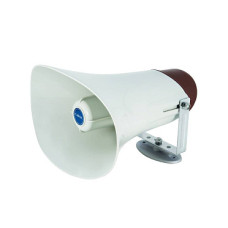 Carol HS-530TS Всепогодный рупорный громкоговоритель IP56, 100-10000Гц, max SPL 112дБ, 30Вт, 1,875кг. В комплекте поворотный кронштейн.