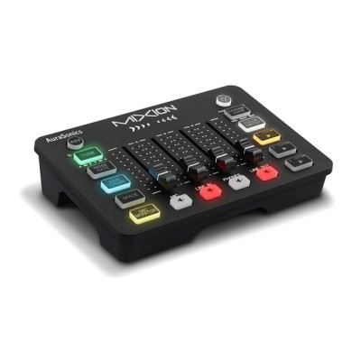 AuraSonics MIXION USB-аудиоинтерфейс, микшер, для геймеров и стримеров