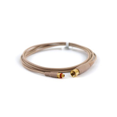 AuraSonics MDEXT-T cоединительный сменный кабель MMCX на MICRODOT, длина 1 метр, цвет тональный бежевый