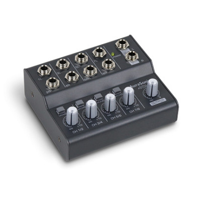 AuraSonics 4SUM 4-х канальный микшер-сумматор линейного стереосигнала, функция MONO