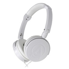 AuraSonics FINE F202WH наушники проводные, складные, закрытые с микрофоном, белый цвет