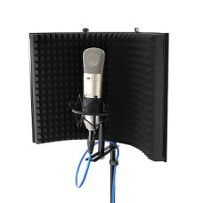 AuraSonics AS1 акустический экран для микрофонов, с креплением на стойку 43x31см