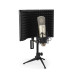AuraSonics AS2 акустический экран для микрофонов 31x21 см, настольная стойка в комплекте