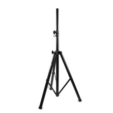 AuraSonics LS1 стойка для акустической системы на треноге,высота 1.1-1.9м, грузоподъемность до 50кг, черная, сталь