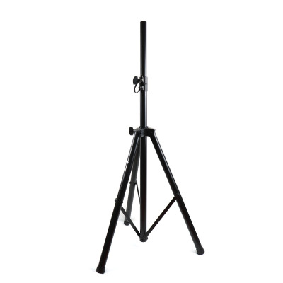 AuraSonics LS1 стойка для акустической системы на треноге,высота 1.1-1.9м, грузоподъемность до 50кг, черная, сталь