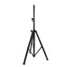 AuraSonics LS1 стойка для акустической системы на треноге,высота 1.1-1.9м, грузоподъемность до 50кг, черная, сталь