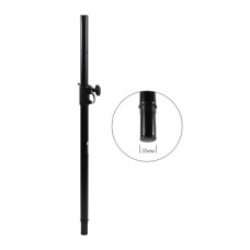 AuraSonics LSP35 стойка для АС сабвуфер-сателлит, крепление под "стакан" 35мм, высота 0.8-1.4м, грузоподъемность до 34кг, сталь