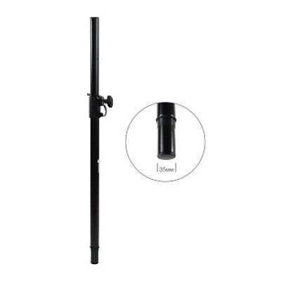 AuraSonics LSP35 стойка для АС сабвуфер-сателлит, крепление под "стакан" 35мм, высота 0.8-1.4м, грузоподъемность до 34кг, сталь