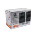 AuraSonics KN3.5 активные мультимедиа-мониторы (пара) НЧ3,5"+ВЧ1" 2x30Вт 80-20000Гц 100дБ(пик)
