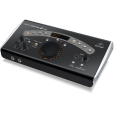 Behringer CONTROL2USB студийный контроллер для мониторов, USB-аудио, 4 стерео-входа, 3 стерео-выхода на мониторы, 2 на наушники, микрофон