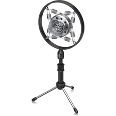 Behringer BV635 винтажный конденсаторный USB-микрофон, суперкардиоидный,пружинный подвес,диафрагма 14 мм, 50-17000 kHz, SPL 132 дБ, стойка в комплекте