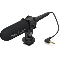 Behringer VIDEO MIC накамерный конденсаторный микрофон, со съемным держателем и башмаком, подходит для смартфонов, 40-16000 Гц, разъем 3,5 TRRS