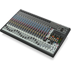 Behringer SX2442FX аналоговый микшер, 24 канала, 16 мик. + 4 лин. cтерео + 2 AUX RET, 4 AUX (2 PRE/POST), 2 GROUP, 2 DSP FX, Main L/R/Mono- XLR/Jack