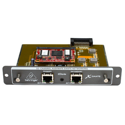 Behringer X-DANTE карта расширения для цифрового микшера Х32