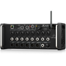 Behringer XR16 цифровой микшер, 8 мик Midas XLR + 8 лин Jack, выходы Main L/R XLR, Aux 1-4 XLR, 16 кан/4FX/6BUS, ETHERNET,WiFi, USB-стерео зап/воспроизв, автоматическое микширование