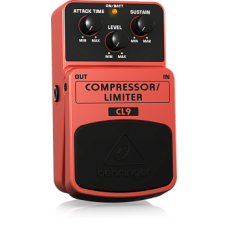 Behringer COMPRESSOR/LIMITER CL9 педаль эффектов динамической обработки (классический компрессор-лимитер)