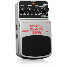 Behringer DIGITAL MULTI-FX FX600 педаль цифровых стереофонических эффектов для гитар, бас-гитар и клавишных
