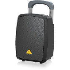 Behringer MPA40BT-PRO портативная акустическая система, 40 Вт, 8" вуфер и 1" твитер, Bluetooth, выдвижная ручка и колесики, аккумулятор