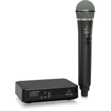 Behringer ULM300MIC радиосистема 2,4 ГГц, одноканальная с ручным передатчиком и стационарным приёмником, d-38 мм