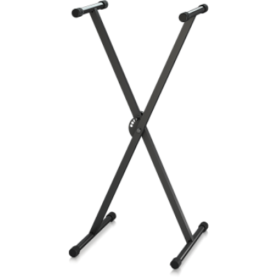 Behringer KS1001 клавишная крестообразная стойка, черная, нагрузка до 20 кг