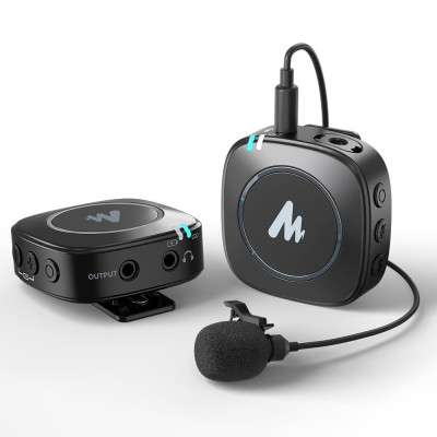 Maono AU-WM820 A1 ультракомпактная двухканальная накамерная беcпроводная система, 1 передатчик