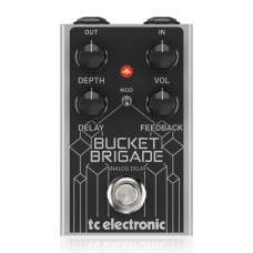 TC electronic BUCKET BRIGADE ANALOG DELAY педаль дилей, аналоговая схема BBD