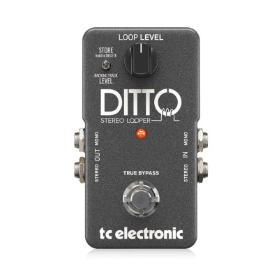 TC electronic DITTO STEREO LOOPER педаль лупер, режим стерео
