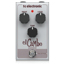 TC electronic EL CAMBO OVERDRIVE педаль овердрайв, олдскульный звук с имитацией лампового звучания