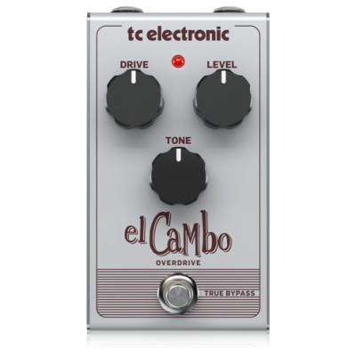 TC electronic EL CAMBO OVERDRIVE педаль овердрайв, олдскульный звук с имитацией лампового звучания