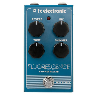 TC electronic FLUORESCENCE SHIMMER REVERB педаль ревербератор, добавляет эффект звучания высокого синтезаторного PAD