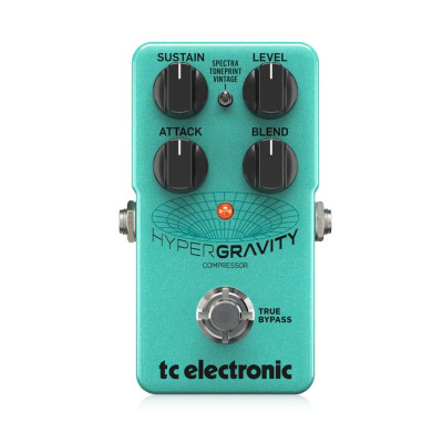 TC electronic HYPERGRAVITY COMPRESSOR педаль многополосный компрессор, имитатор звучания винтажного компрессора