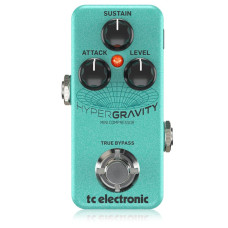TC electronic HYPERGRAVITY MINI COMPRESSOR педаль многополосный компрессор с продвинутыми алгоритмами MD3 от мастерингового процессора SYSTEM 6000