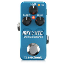 TC electronic INFINITE MINI SAMPLE SUSTAINER педаль сустейнер с простой регулировкой тембра и технологией TonePrint