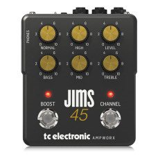 TC electronic JIMS 45 PREAMP гитарная педаль, преамп имитация работы лампового прибора 1965 JTM45 