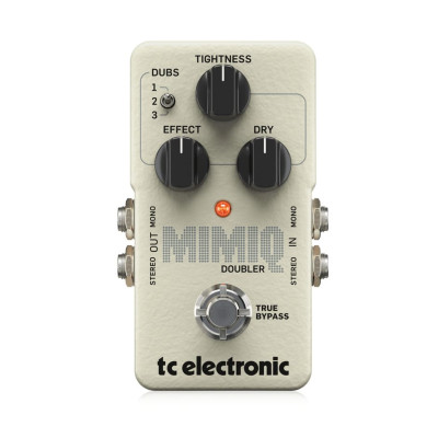 TC electronic MIMIQ DOUBLER педаль имитатор до трёх дабл-треков, технология TonePrints