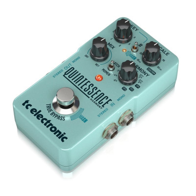 TC electronic QUINTESSENCE HARMONY эффект гармонайзер, двухголосный, редактрование через USB, стерео вход и выход Jack