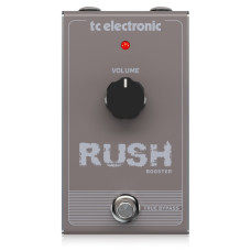 TC electronic RUSH BOOSTER педаль бустер, чистое и мощное звучание, усиление +20dB