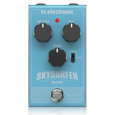 TC electronic SKYSURFER REVERB педаль ревербератор студийного уровня, с алгоритмами TC Electronic