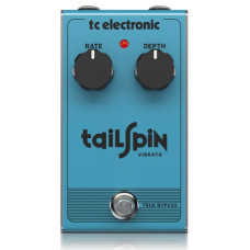 TC electronic TAILSPIN VIBRATO педаль вибратто, классическое частотное вибрато, полностью аналоговая схема