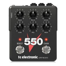 TC electronic V550 PREAMP гитарная педаль, преамп имитация работы лампового прибора 5150