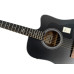 Klever KD-710S BK+EQ Гитара трансакустическая цельнодечная