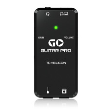 TC Helicon GO GUITAR PRO аудио интерфейс для гитары портативный для мобильных устройств, мониторинг эффектов