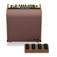 TC Helicon HARMONY V100 комбоусилитель 2-х канальный, 100 Вт, с вокальным процессором, динамиками Tannoy и 4 педалями