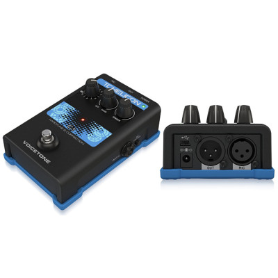 TC Helicon VOICETONE C1 педаль эффектов изменения тембра вокала, изменение формант, различные пресеты, мик. вход