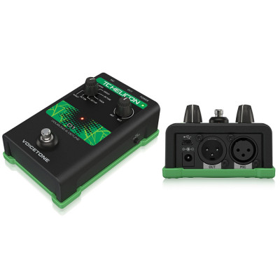 TC Helicon VOICETONE D1 педаль эффектов реалистичное дублирование вокала, различные пресеты