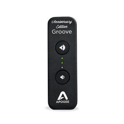 Apogee Groove Anniversary Edition портативный USB конвертер и наушниковый предусилитель студийного качества для Windows и Mac, 192 кГц